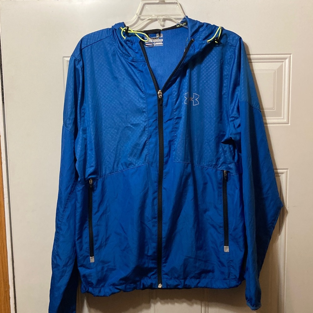 Under‎ Armour Vibrant Blue Windbreaker M